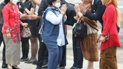 Megawati Kunjungan ke Semarang, Ganjar dan Istri Jemput di Lanumad Ahmad Yani
